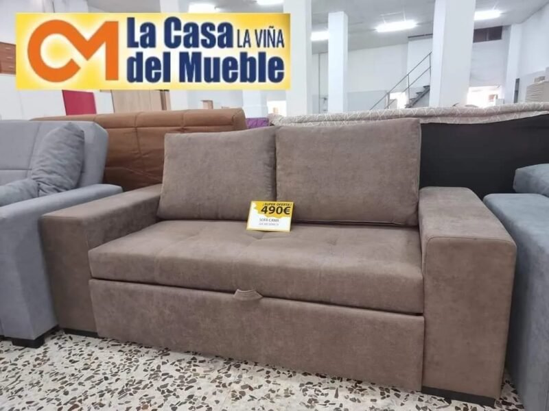 Sofá Cama Jucar Marrón