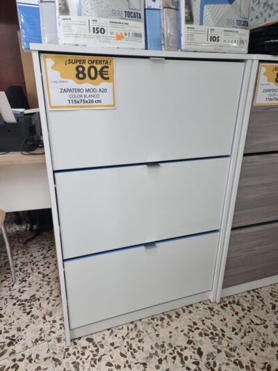 Zapatero Abatible A20 blanco