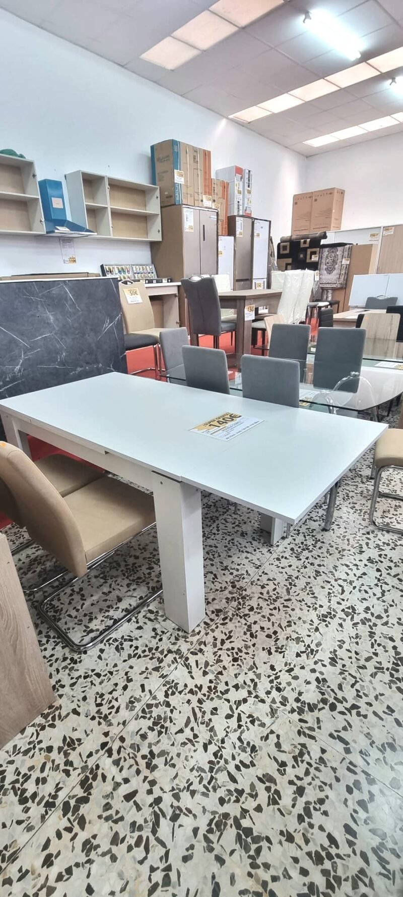 Mesa Extensible PZ Blanco - Imagen 3