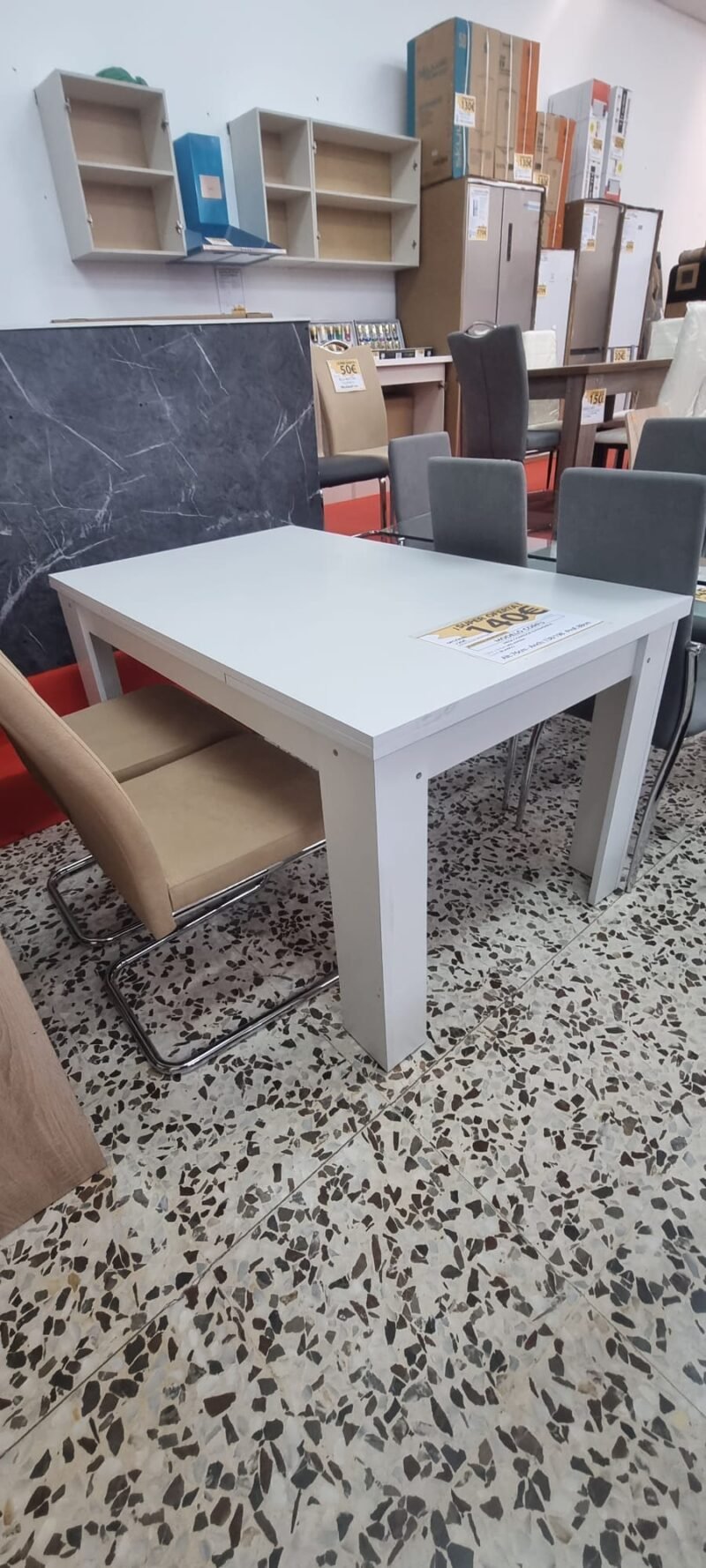 Mesa Extensible PZ Blanco - Imagen 4