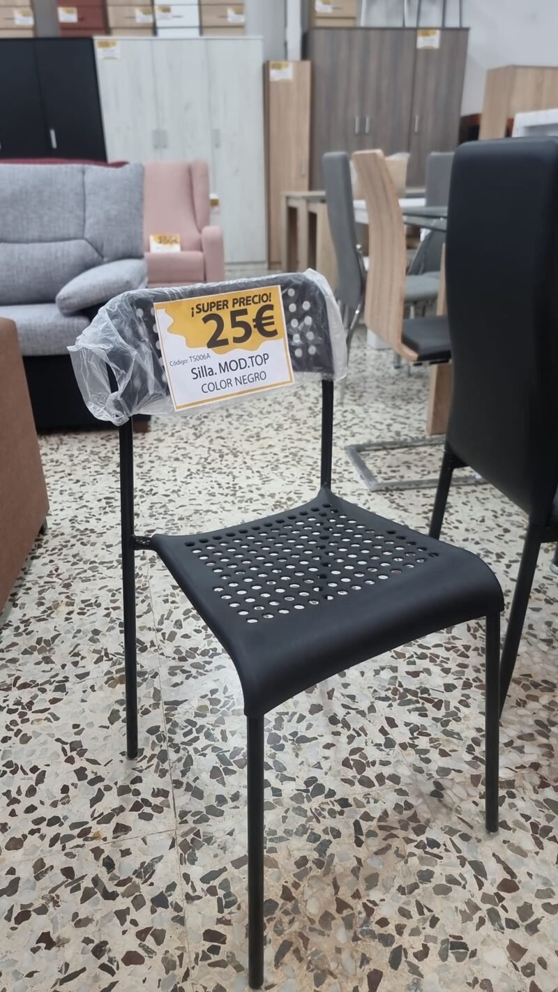 Silla Top Negra - Imagen 2