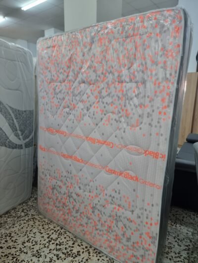 Colchón Ceramic Blakc135x190cm.
