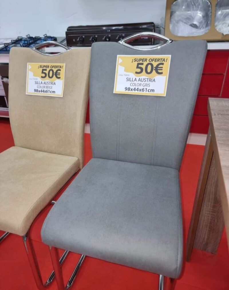 Silla Austria Gris - Imagen 2