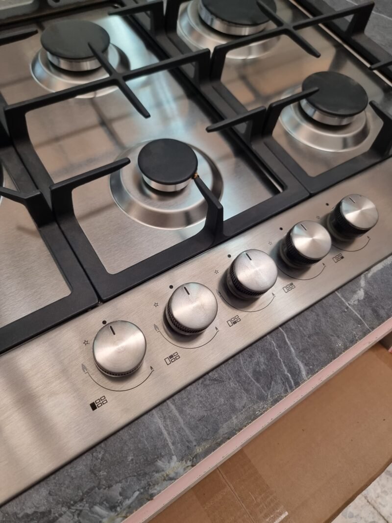 Placa a gas 5 Fuegos Johnson INOX - Imagen 4