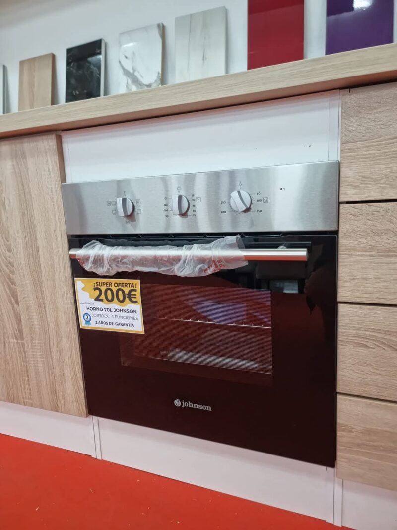 HORNO 70L JOHNSON HIDROLITICO INOX - Imagen 2