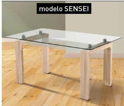 Mesa de Cristal Mod. Sensei
