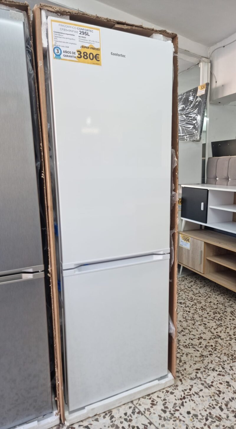 Frigorífico Combi Blanco Confortec 259L.