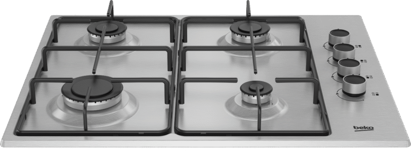 Placa a gas 4 BEKO INOX . 4 Fuegos - Imagen 2