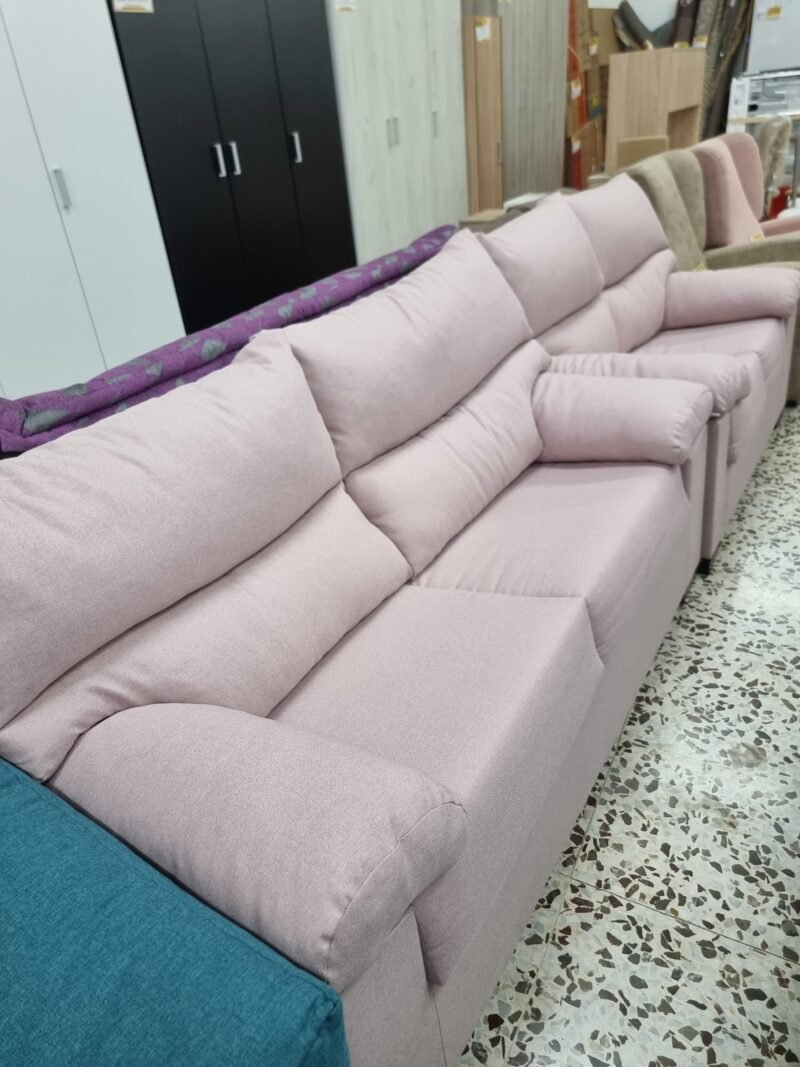 Sofá 3 +2 Landy Rosa