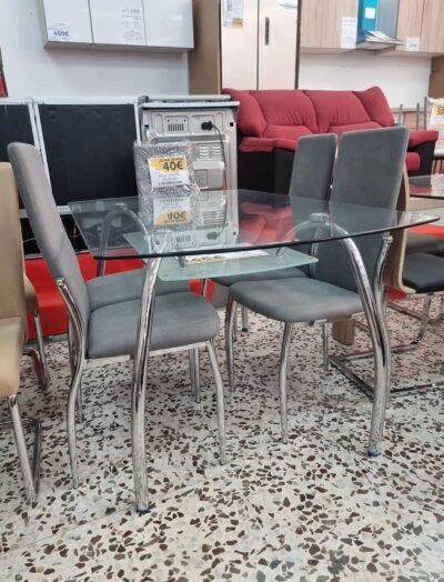 Conjunto Mesa San + 6 Sillas Sakura
