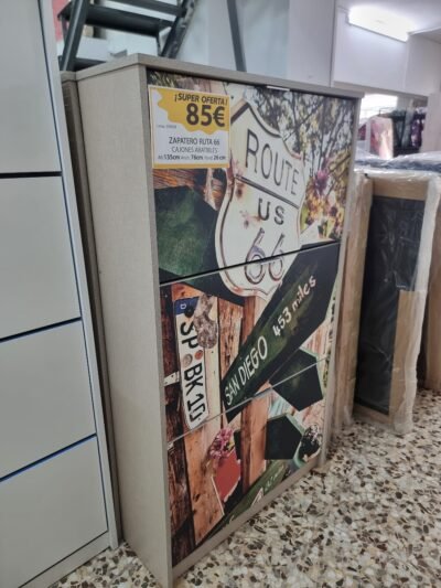 Zapatero Abatible Ruta 66