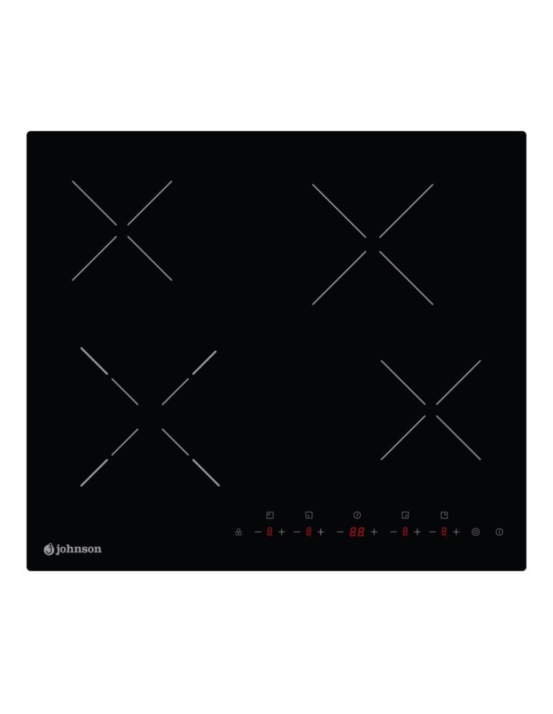 Placa de Vitrocerámica 60 cm. Johnson 4 fuegos - Imagen 2