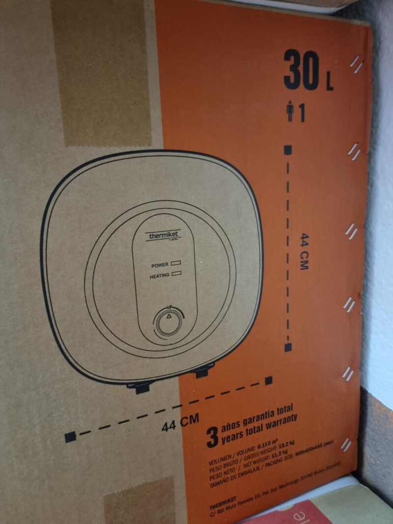 Termo Eléctrico Thermiket Capacidad 30 L - Imagen 3