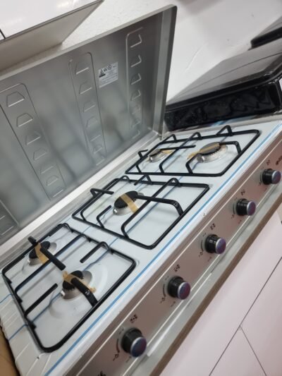 Cocina portátil  Inox 5 Quemadores.