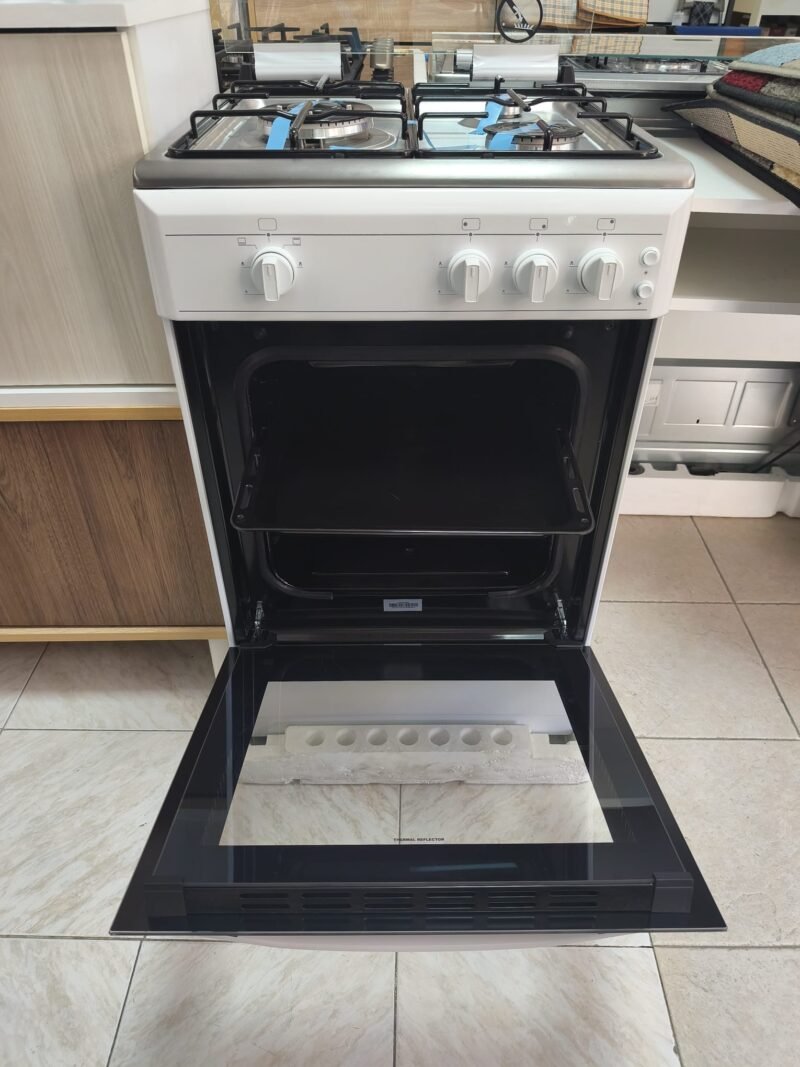 Cocina con horno a gas Johnson. 3 quemadores. - Imagen 4