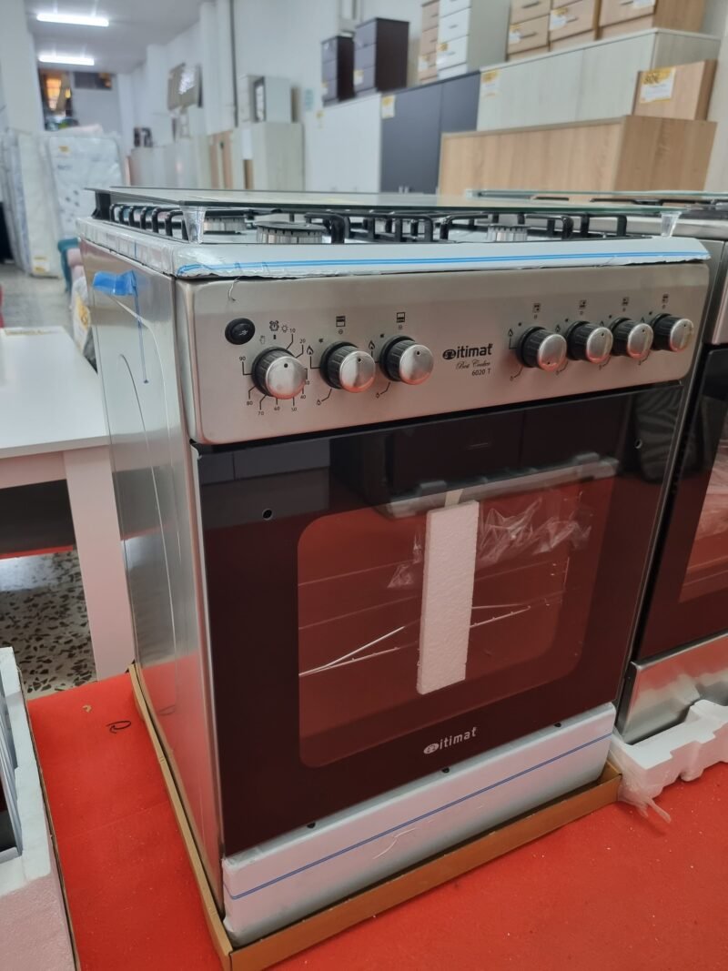 Cocina con horno a gas ITIMAT. 4 Quemadores. - Imagen 6