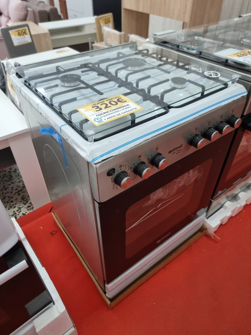 Cocina con horno a gas ITIMAT. 4 Quemadores. - Imagen 2