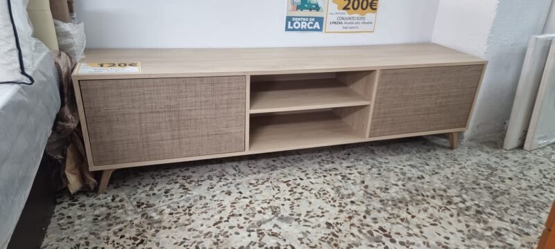 Mueble tv bajo Soto Puccini Textil - Imagen 3