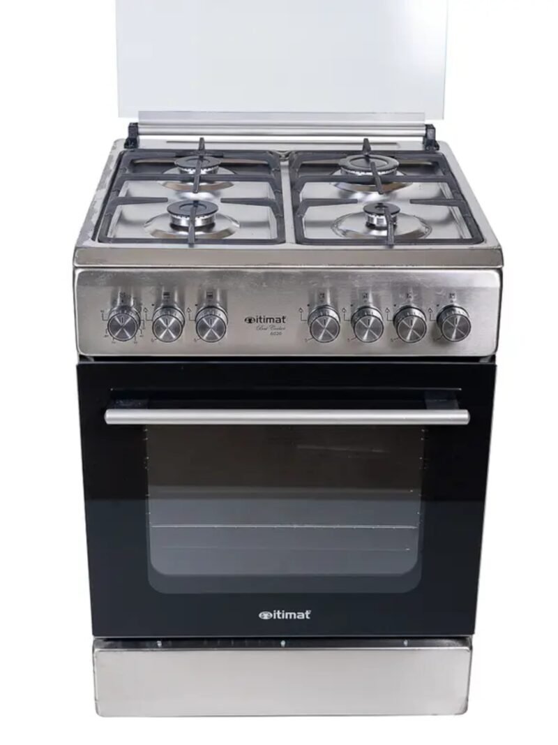 Cocina con horno a gas ITIMAT. 4 Quemadores.