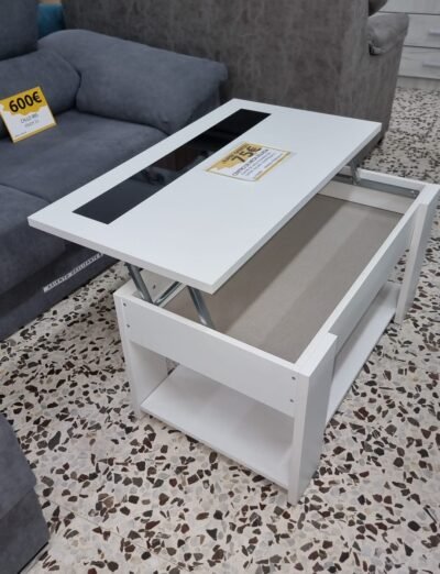 Mesa de centro elevable Agueda Blanco