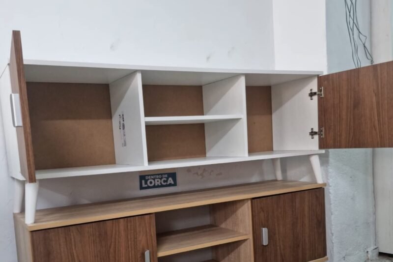 Mueble tv Praga Cambria- Choco - Imagen 2