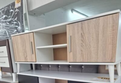 Mueble tv Praga Cambria- Blanco