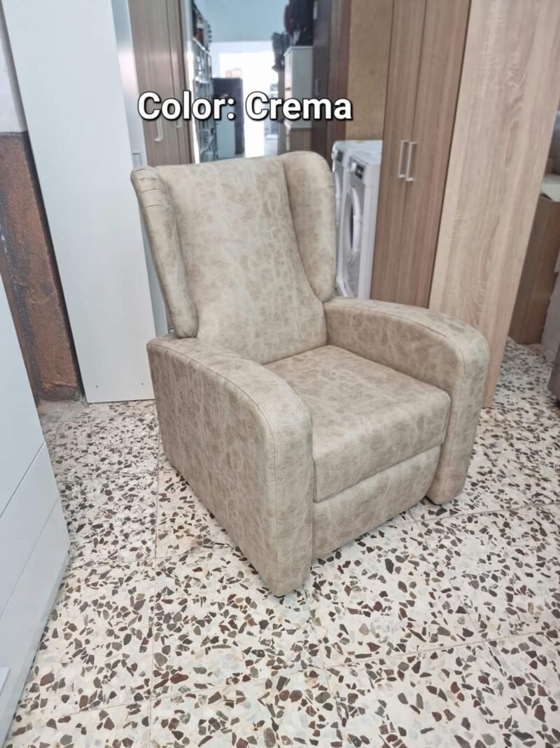 Relax orejero mecanismo de empuje. Color Crema - Imagen 2
