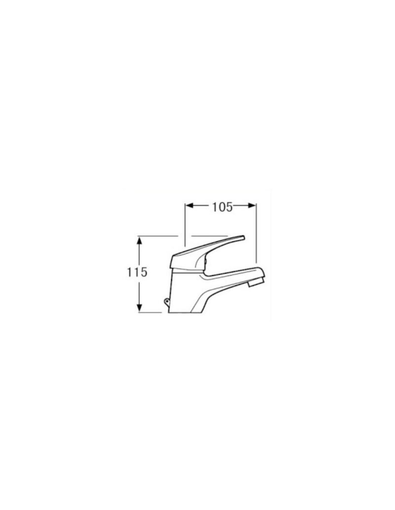 Grifo Monomando Lavabo Grove - Imagen 2