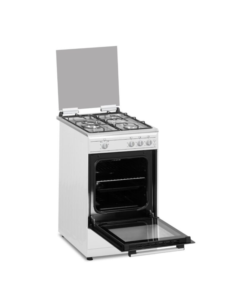 Cocina con horno a gas Johnson. 3 quemadores. - Imagen 2