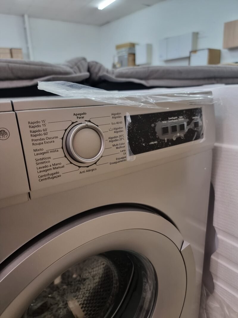 Lavadora NEW POL 8kg Dark Silver - Imagen 4