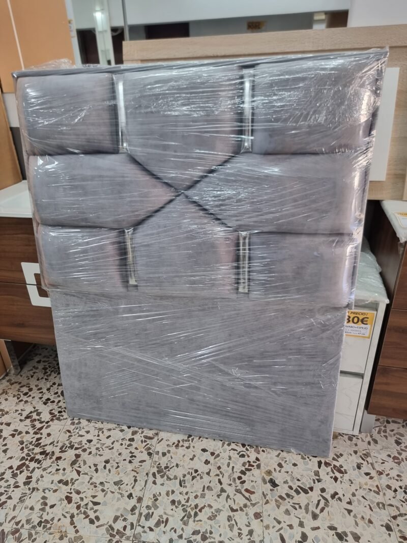 Cabecero Paris Gris-Plata (110cm) - Imagen 2