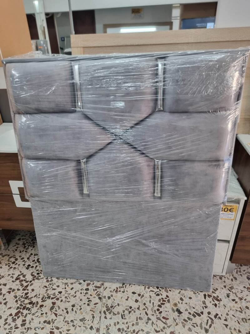 Cabecero Paris Gris-Plata (110cm)
