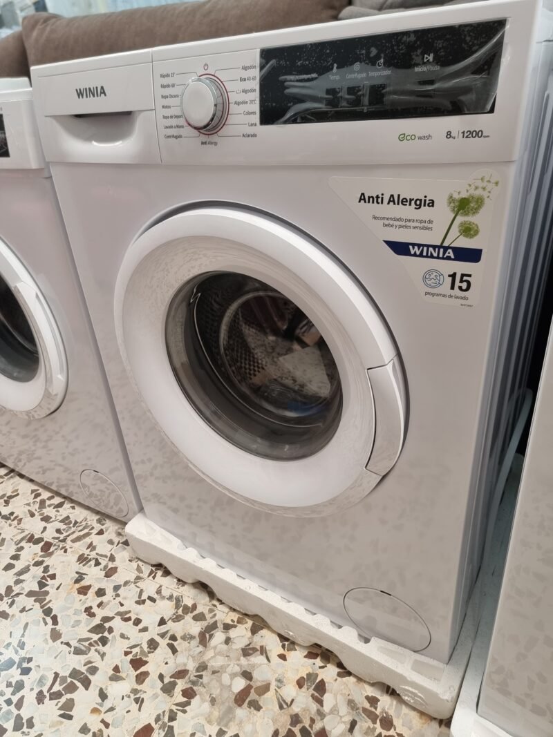 Lavadora Winia 8kg - Imagen 3