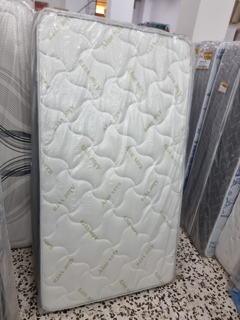 Colchón Visco Aloe 105x190cm.