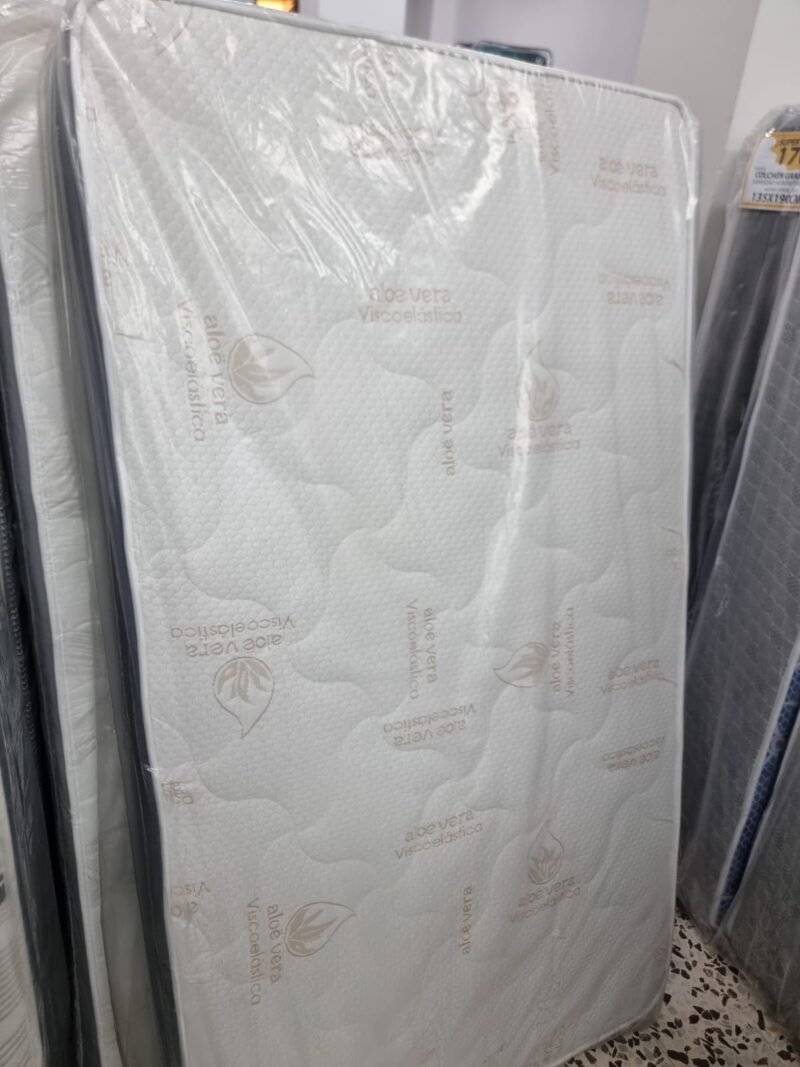 Colchón Aloe-Viscol 105x190cm.