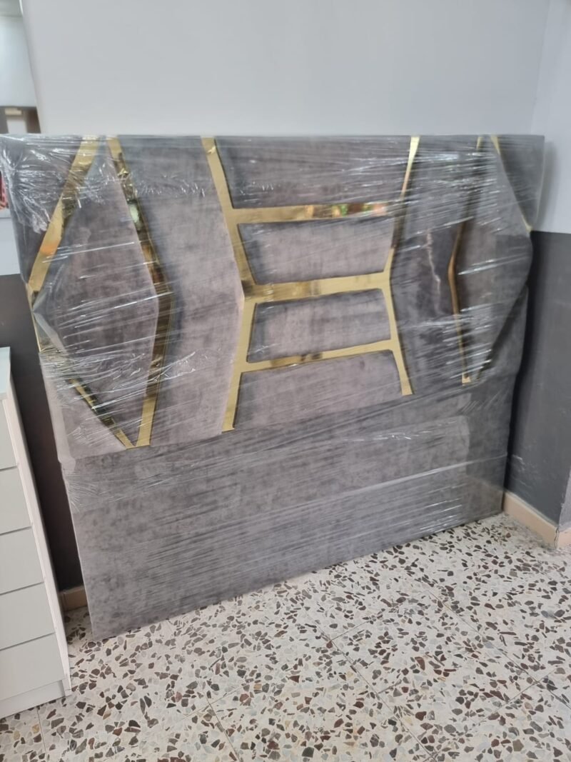 Cabecero Tokio Gris-Dorado (160cm)