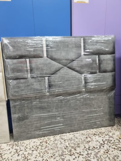 Cabecero Parisino Gris Oscuro-Plata (160cm)