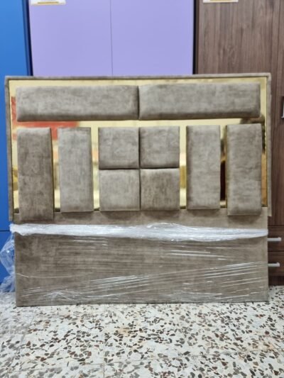 Cabecero Cairo. Tierra-Dorado (160cm)