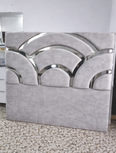 Cabecero Ondal Gris Perla-Plata(160cm)