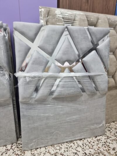 Cabecero Conde Gris Perla- Plata (110cm)