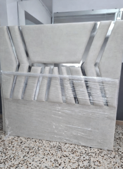 Cabecero Hual Marfil-Plata(160cm)