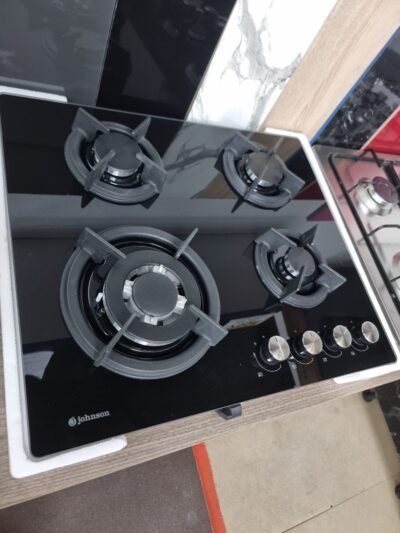 Encimera de gas 4 Fuegos Johnson. JAMA4BN