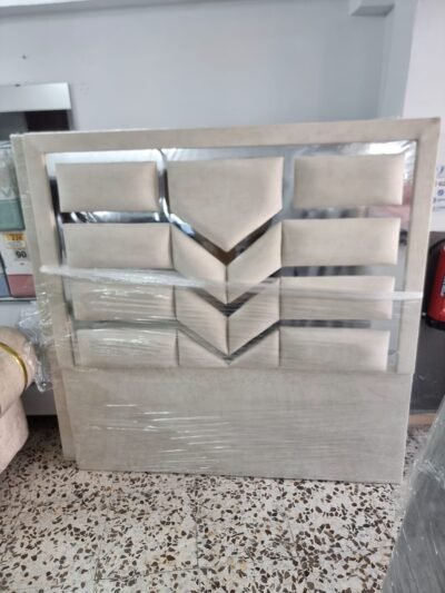 Cabecero Luxen Marfil-Plata(160cm)