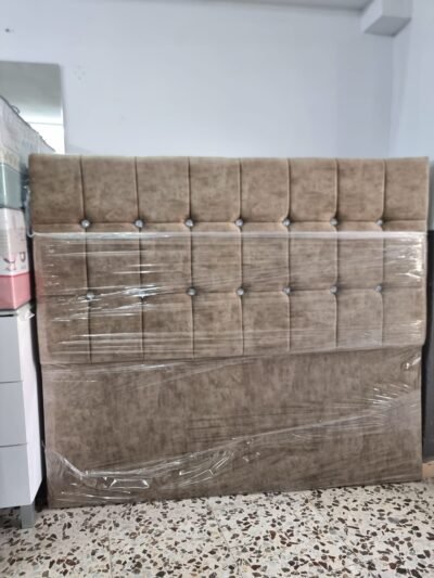 Cabecero Cojín diamante Tierra (160cm)