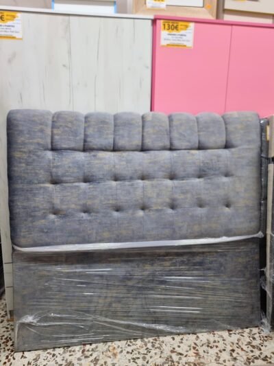 Cabecero Cojín Gris GD (156cm)