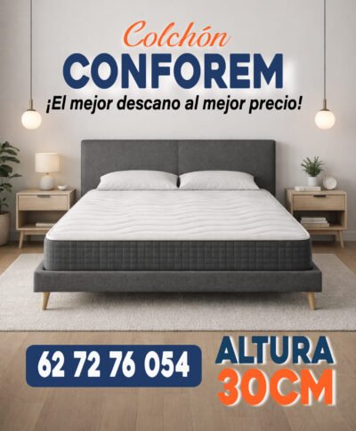 Colchón conforem  90x190cm